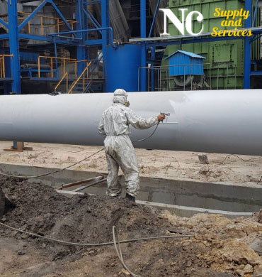 รับเคลือบท่อลำเลียง Pipe coating